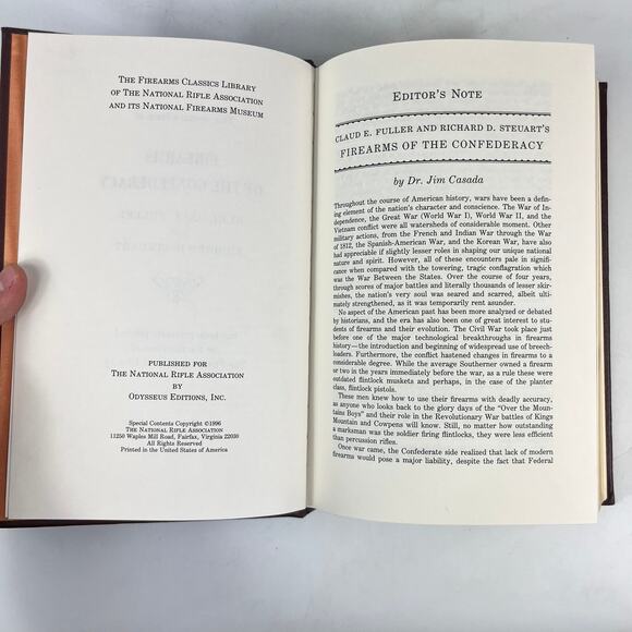 Firearms of the Confederacy by Fuller & Steuart 1996 Hardcover History Book - Picture 5 of 9